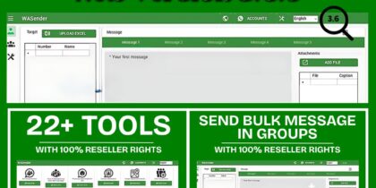 WA Sender v3.6 – WhatsApp Bulk Sender Tool