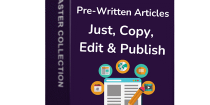 1 Crore Pre-Written Articles Bundle