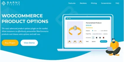 WooCommerce Product Options Plugin (Barn2)