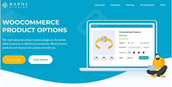 WooCommerce Product Options Plugin (Barn2)